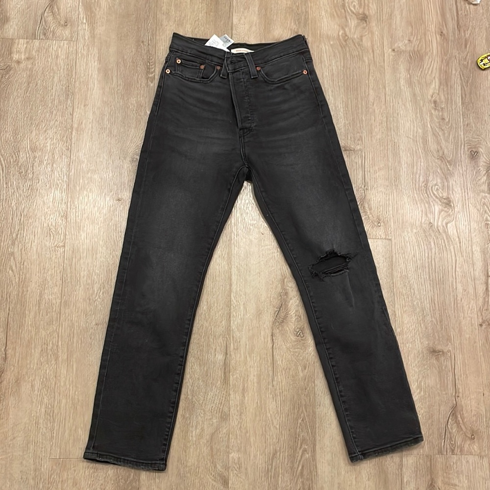 Black Levi wedgie straight